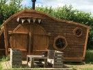 Hobbit House BT2 in Manor House Grounds, North Yorkshire Moors, Yorkshire, England